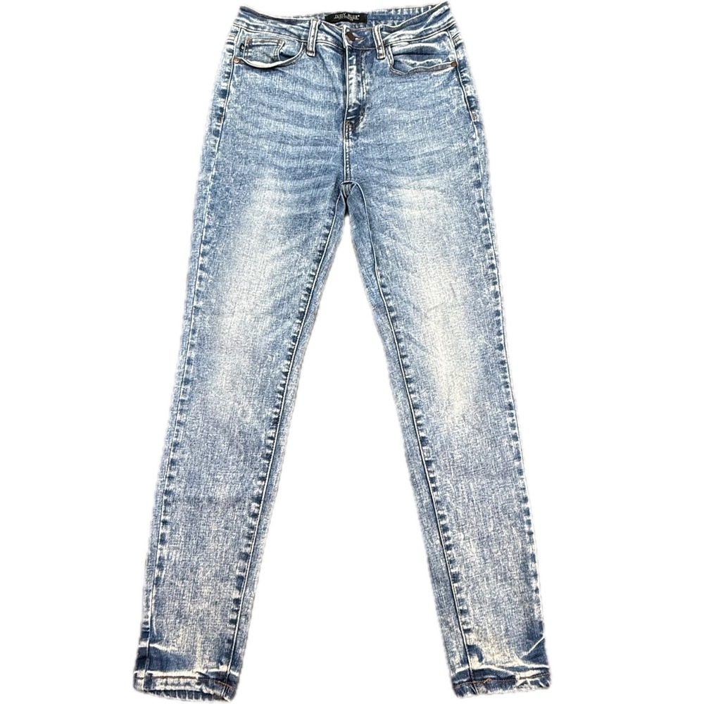 Judy Blue Skinny Jeans Womens 5/27 Blue Acid Wash High Rise Stretch JB88158